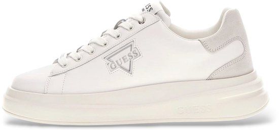 GUESS Elban Lage Sneakers Heren Wit