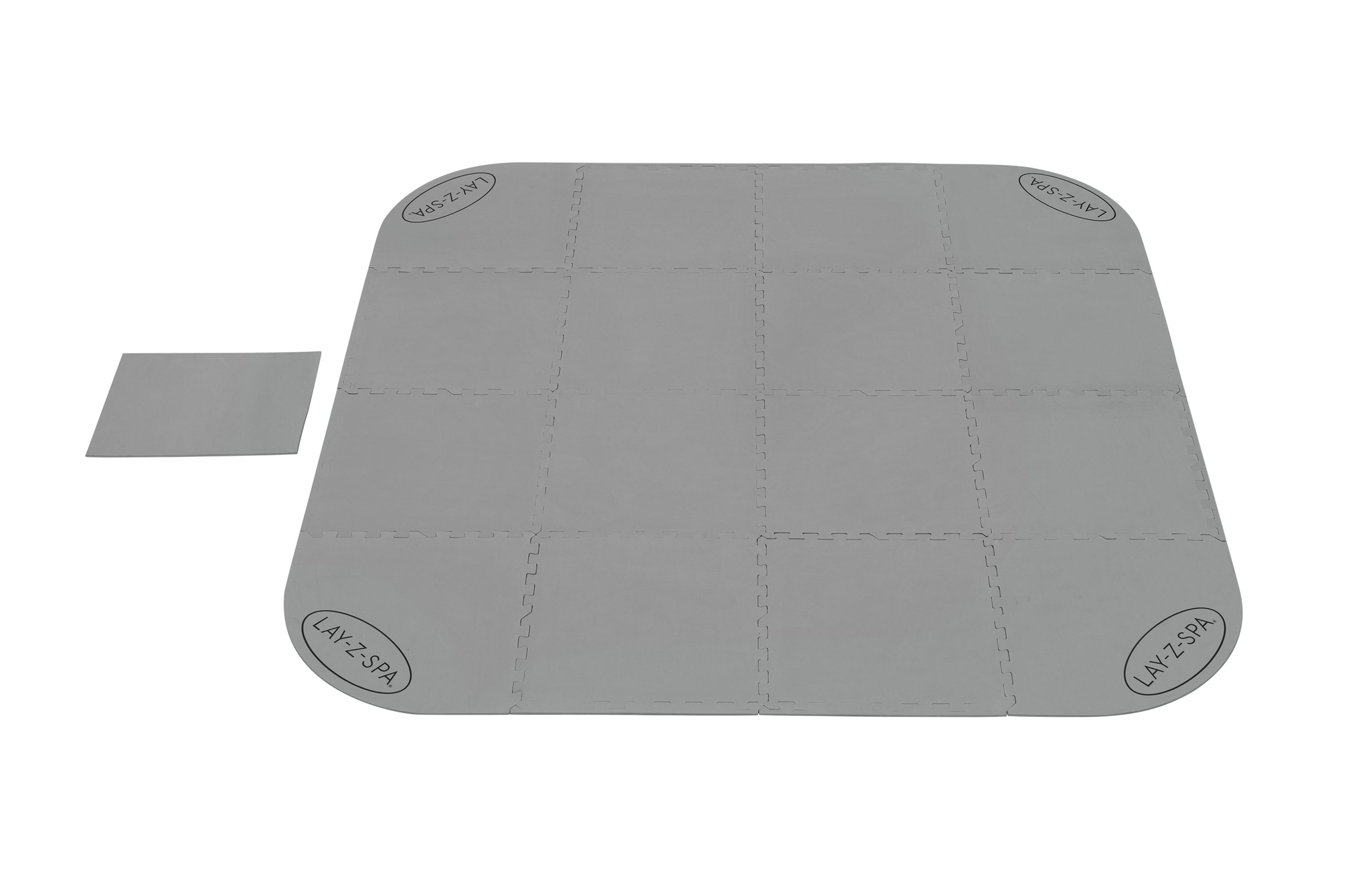 Bestway Lay-Z-Spa Hot Tub Floor Protector 1.96m x 1.96m - Grey