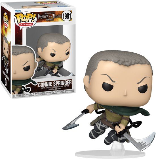 Funko Attack On Titan Connie Springer vinylfiguur 1991 Unisex Funko Pop! - Neutraal - Standard