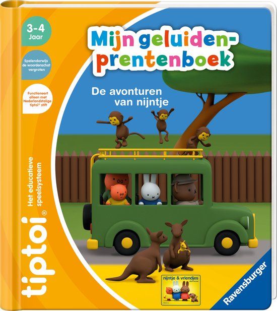 tiptoi Mijn geluiden prentenboek: De avonturen van nijntje - Interactief Leersysteem