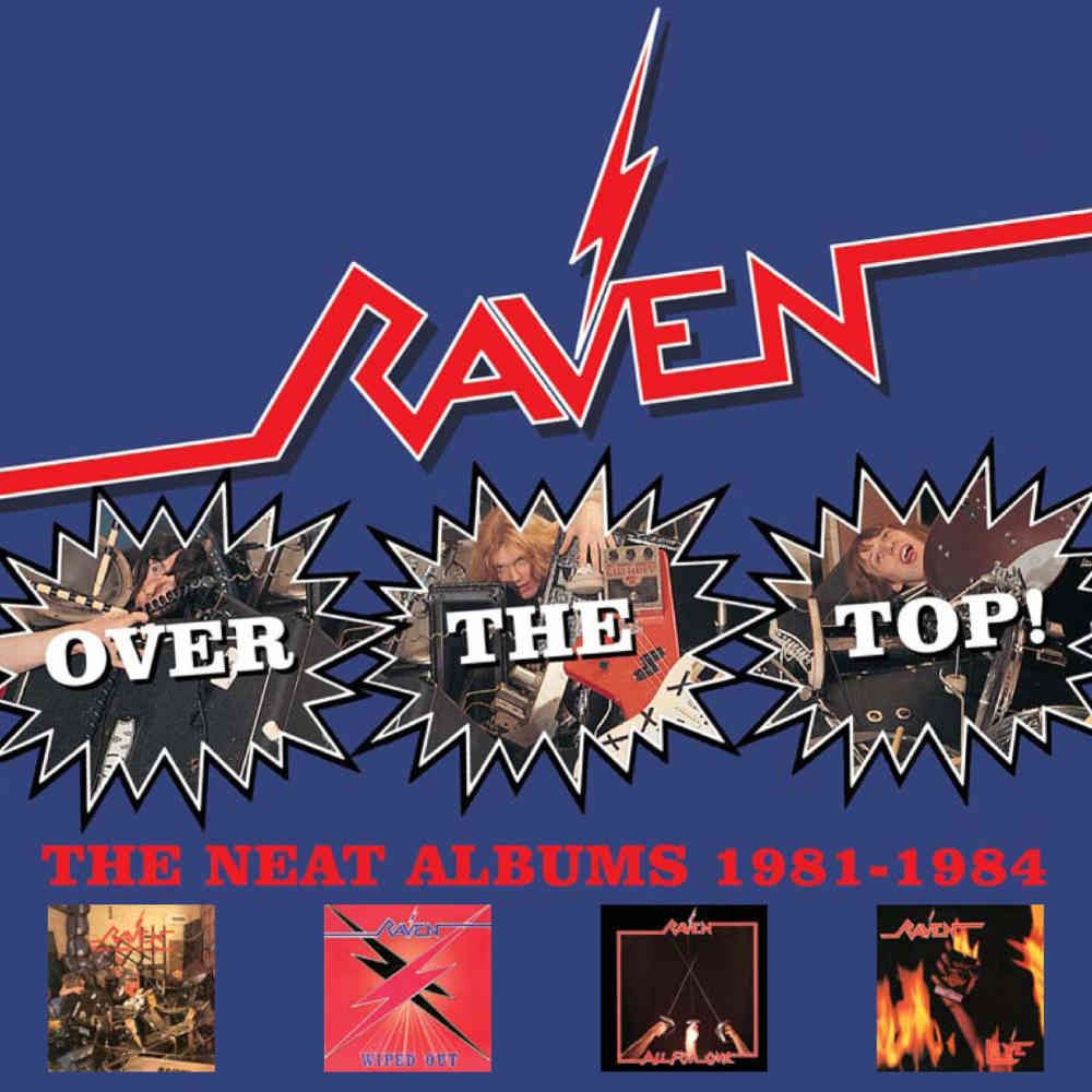 Raven Over the Top! The Neat Albums 1981-1984, 4CD Clamshell Boxset