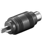 Goobay Adaptateur haut-parleur vers RCA - Mâle vers Femelle