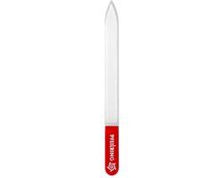 PFEILRING Trendy Glazen Vijl 13,5cm Rood - 1 st - Nagelvijl