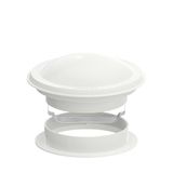 plikc Ontluchtingsrooster voor campers, caravans en caravans (60 mm hoog)