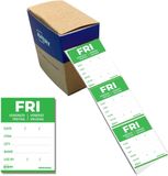 Avery-Zweckform DLDFRIREV-500 Multifunctionele etiketten 40 x 56 mm Papier Groen 1 stuk(s) Weer verwijderbaar Handschriften