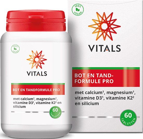 Vitals Bot- en Tandformule Pro - 60 tabletten