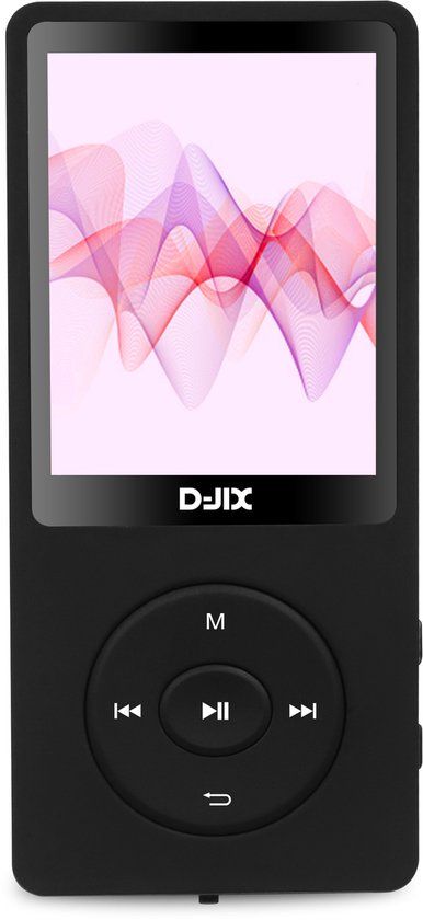 Logicom M800 MP3 / MP4 Speler - 8GB - Bluetooth 5.0 - Zwart