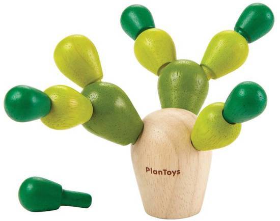 Plantoys Plan Toys Balancing Cactus groen Mini Plan Toys Balancing Cactus groen Mini