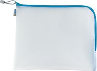 HERMA ritssluitingzakje 'Mesh Bags', DIN A4, blauw