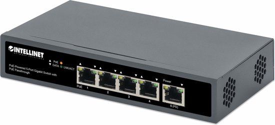 Intellinet PoE-Powered 5-Port Gigabit Switch - 561808