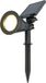 HOFTRONIC Spot de jardin solaire orientable - Noir - IP65 - Détecteur de mouvement - Blanc chaud