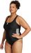 Adidas Performance 3-Stripes C-Back Badpak (Grote Maat) - Dames - Zwart