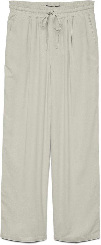 VERO MODA VMJESMILO HW WIDE PANTS WVN GA NOOS Dames Broeken - Silver Lining