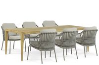 4 Seasons Outdoor Capalbio/Sentis 240 cm dining tuinset 7-delig