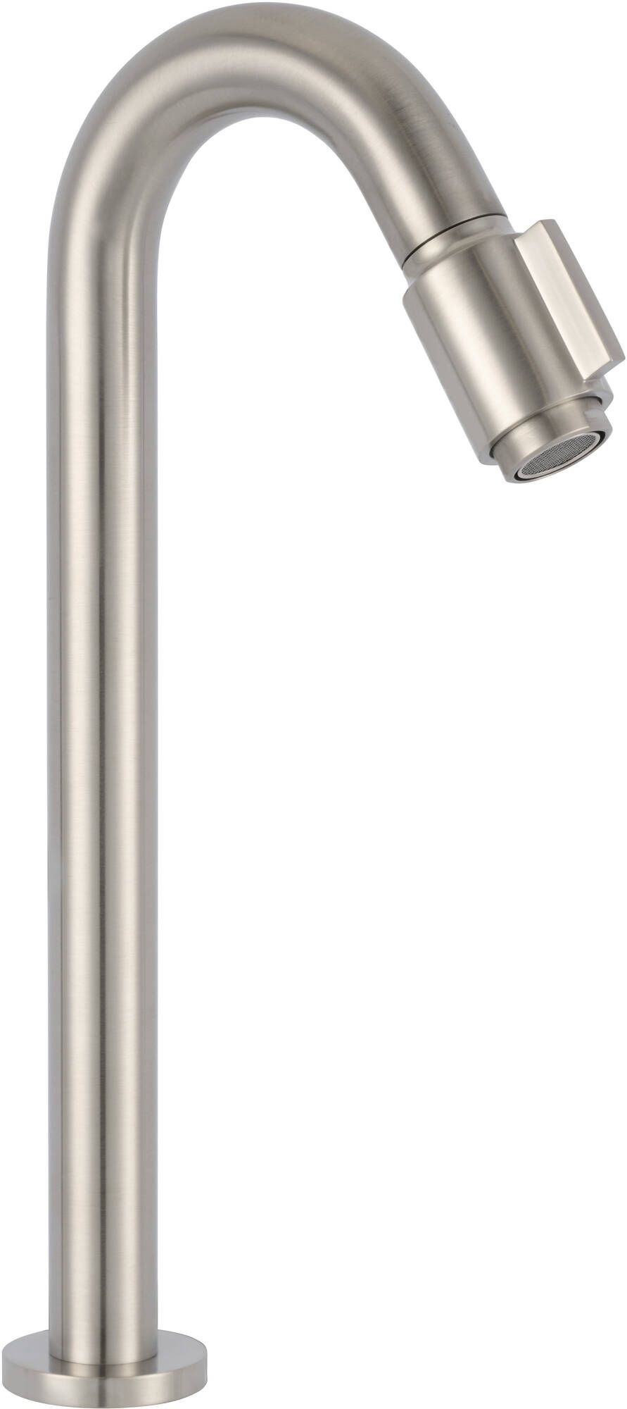 Saqu Essential Tall - Geborsteld Staal - 8714176026345