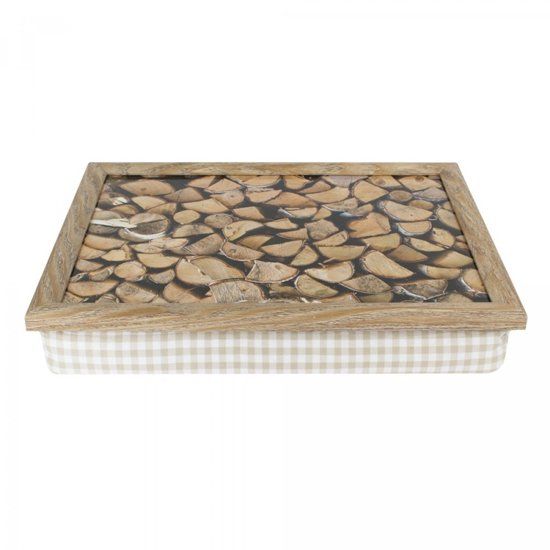 Mars & More laptray Openhaard hout - 8716522033441