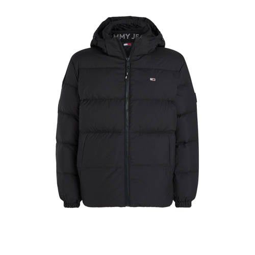 Tommy Jeans Quilted Winter Jacket - Black