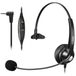 Merkloos Dect Headset - 2.5 mm - Wireless - Noise Cancelling - Black