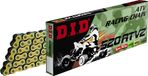D.I.D Chaîne did 520 atv2 90 n or/gris ouvert