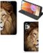 B2Ctelecom Stand Case Samsung Galaxy A32 4G - Book Case - Kunstleer - Multi Leeuw