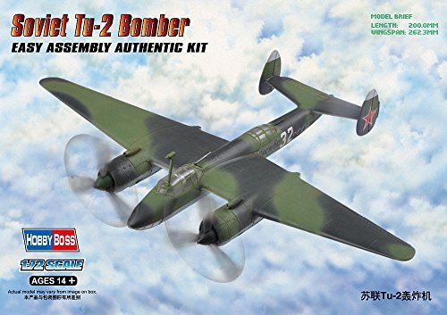 Hobbyboss 1:72 Schaal Sovjet Tu-2 Bommenwerper Montagekit