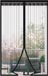 Merkloos 95x200cm Magnetic Fly Screen Door - Automatic Closing Magnet Superfine Mesh Curtain - Black Curtain, Screen Door