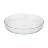 Stelton plat allant au four Pilastro transparent Ø24 cm
