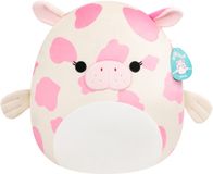 Squishmallows Mondy Large Plush 40cm - Hot Pink and White Sea Cow