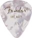 Fender Picks 351 wit Moto heavy 12er Set Premium Celluloid