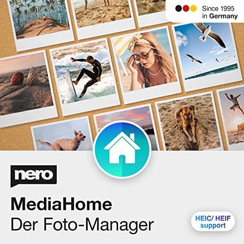 Nero fotobeheer en fotomanager voor het sorteren van foto's, hernoemen van foto's, sorteren van foto's