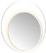 Hotbath &More Mirrors Round2 Miroir de salle de bain - Rond - 100 cm - Blanc mat
