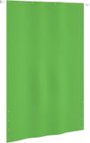 vidaXL Balkonscherm 160x240 cm Oxford stof lichtgroen