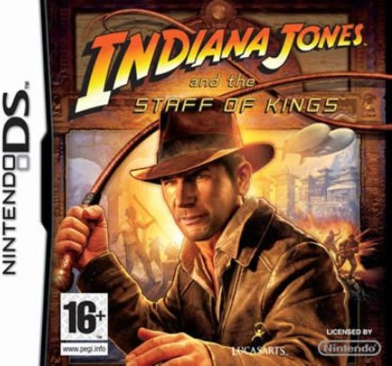 LucasArts Indiana Jones Staff of Kings Nintendo DS