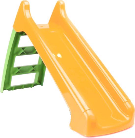 Paradiso Toys First Slide - Glijbaan - 124 cm - Geel/Groen
