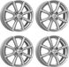 Dezent 4 TN zilveren velgen, 5.5Jx14, 4x98, geschikt voor Citroën Nemo