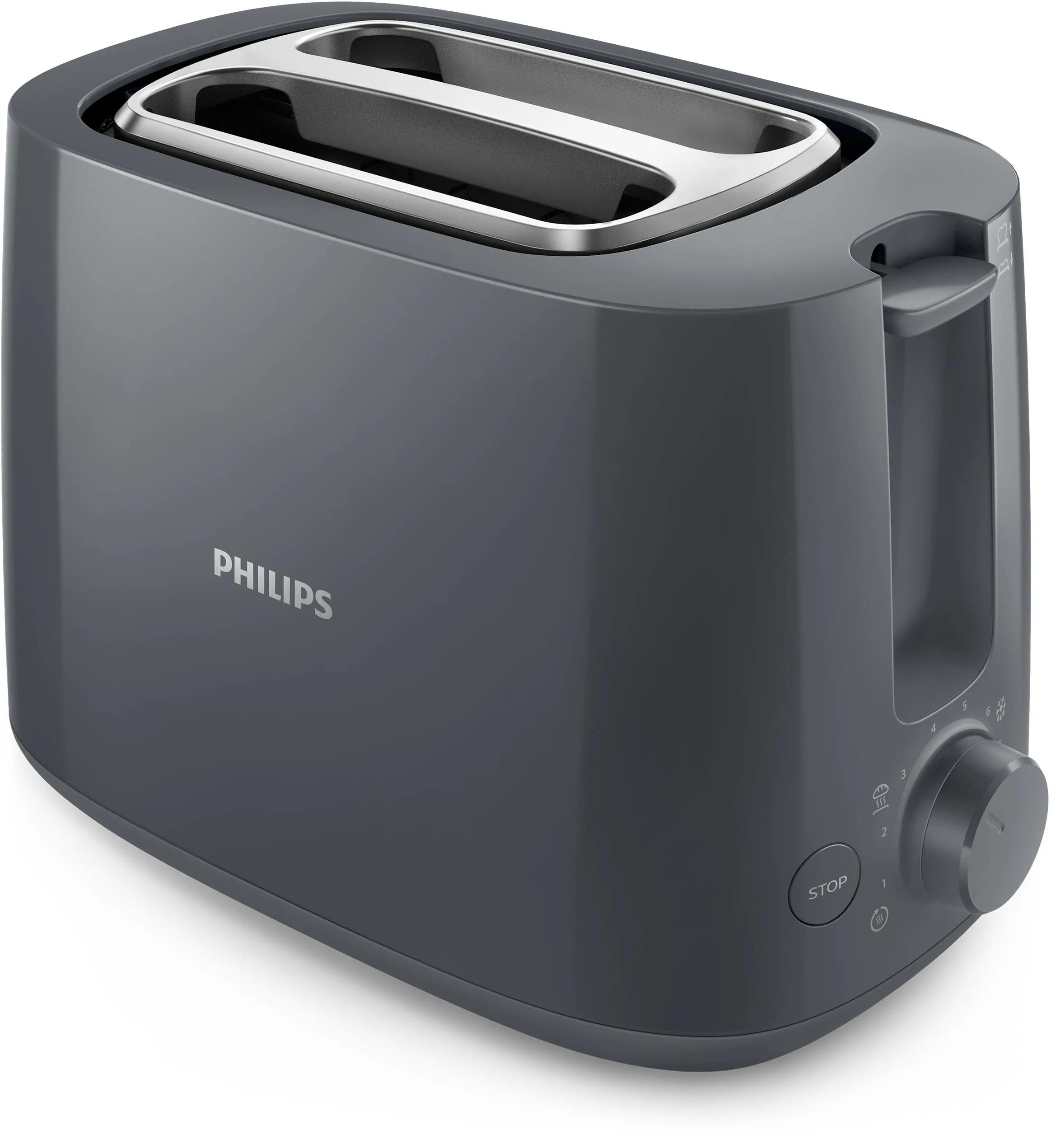 Philips Daily Collection HD2581/10 Broodrooster - Grijs
