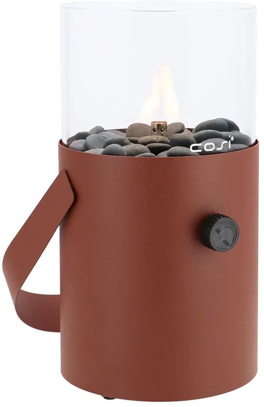 Cosi Cosiscoop Original gaslantaarn - terra brown