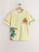 Next - Dames - T-shirt met grafische strandprint - Geel