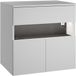 Badplaats Meuble sous vasque Lissabon 60 x 44 x 60 cm - Blanc mat – Meuble vasque suspendu