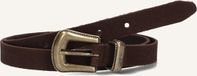 Notre-V 4314 Riem - Bruin - Leer - Vrouwen - 95 cm
