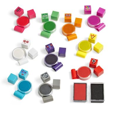 Learning Resources Numberblocks Stampoline Park Stamp Activity Set