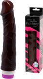 BAILE VIBRATORS Waves Of Pleasure Realistic Vibrator Brown 23 Cm