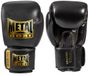 Metal Boxe Leren bokshandschoenen thai series zwart/goud 14 oz