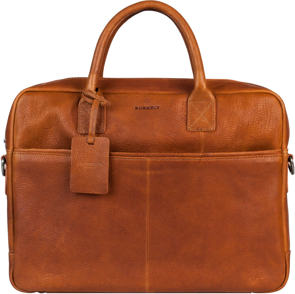 Burkely Antique Avery laptoptas 15 cognac