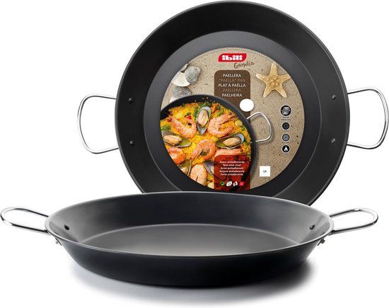 Ibili Paellapan - 40 cm - Zwart