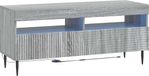 vidaXL LED tv-meubel HAARLEM 100 x 35 x 43 cm Grijs Sonoma