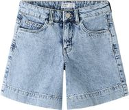 NAME IT Meisjes Bermuda shorts 146 Light Blue Bleached Denim