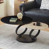 Milton & Oldbrook Salontafel Draaibaar Liverno Travertinlook