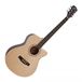 Gear4music Single Cutaway Akoestische Gitaar, Naturel