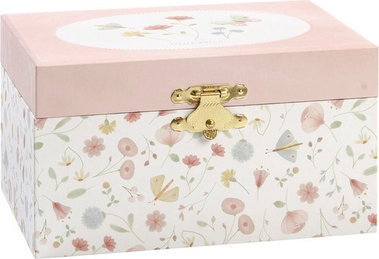 Little Dutch juwelenkistje met muziek - Flowers & Butterflies - decoratief